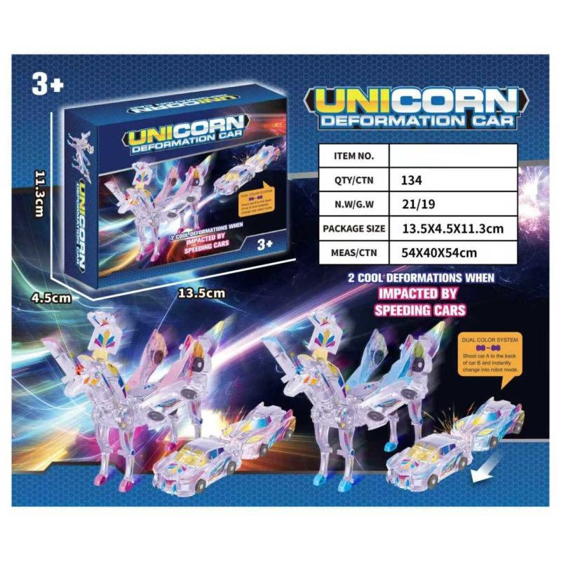 Transform crystal flying horse