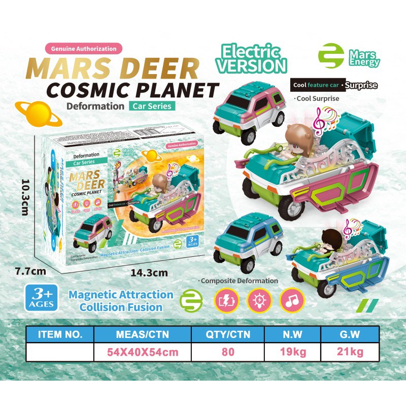 Transform Mars deer third car electric version